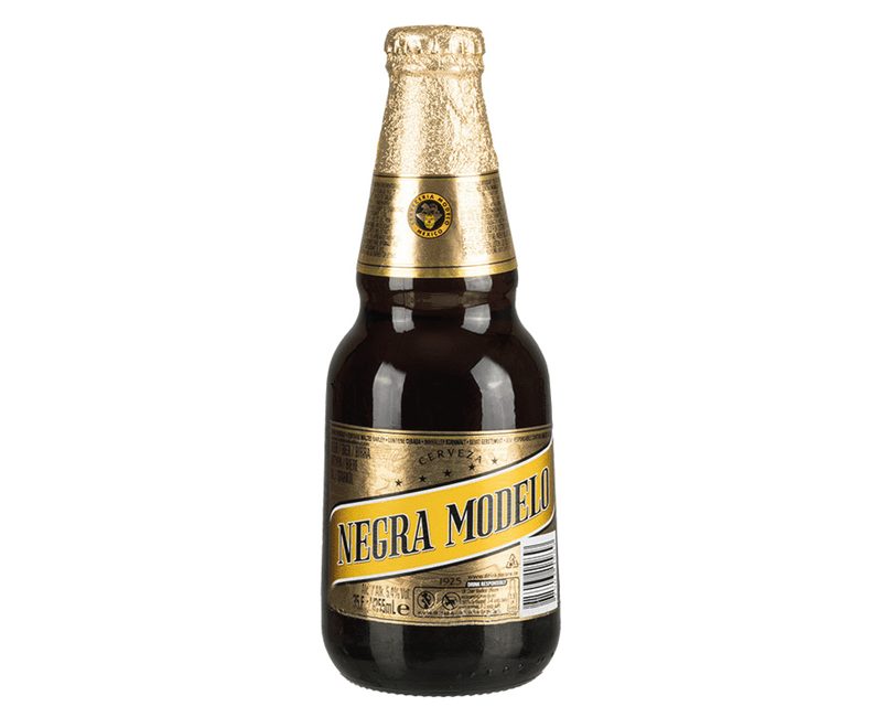 botellín de cerveza Negra modelo