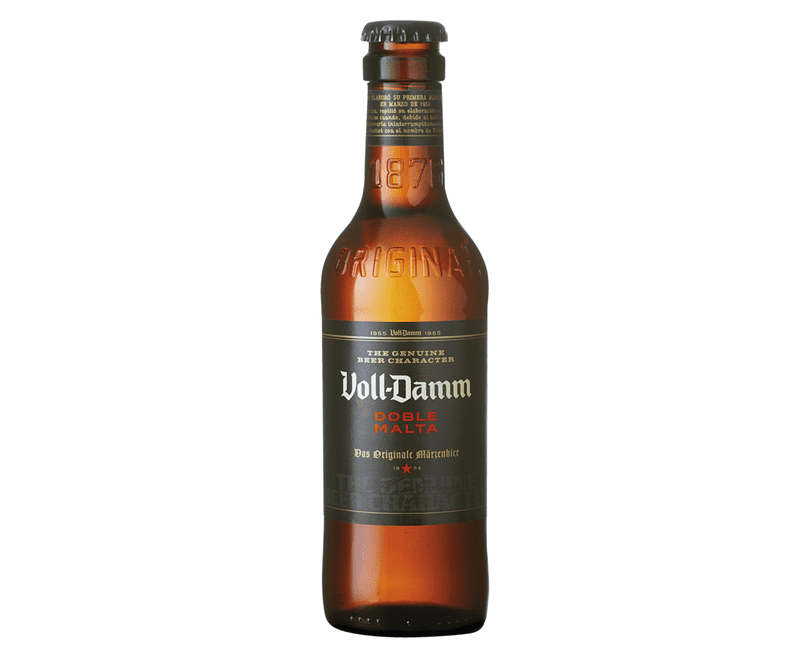 botellín de cerveza Voll-Damm